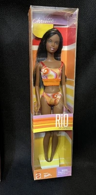 Barbie Christie Doll Rio De Janeiro #56881 2002 in Slightly Damaged Box - Image 1 of 4