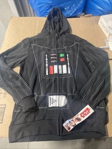 Star Wars Darth Vader Youth Hoodie Pockets/cape L - Picture 1 of 7