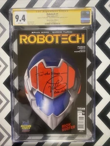 Tony Oliver RICK HUNTER Robotech 1 CGC 9.4 Signature Series Midtown Variant - Picture 1 of 5