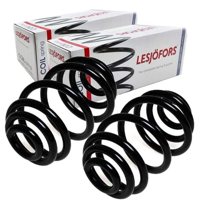 2X LESJÖFORS Resorte Suspensión Muelles Trasero Izquierdo + T Derecho Apto para - Imagen 1 de 3