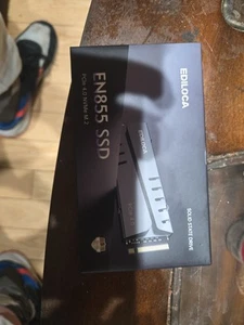 EN855 Internal Gaming SSD with Heatsink 4TB PCIe Gen4, Up to 7400MB/s, NVMe M... - Picture 1 of 3