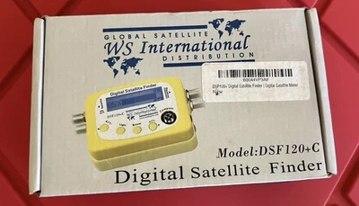 Buscador de satélites digital WS International con brújula incorporada - DSF120 C Foto 1 de 4