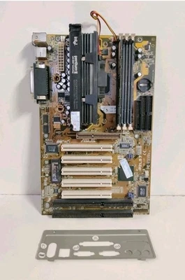 Computer Vintage Motherboard Slot1 - Asus P2L97 ATX Scheda Madre Pentium II RAM✅ - Immagine 1 di 4