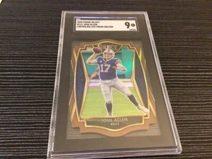 2020 Panini Select Copper Die-Cut Prizm Josh Allen #121 302/355 SGC 9 - Bild 1 von 3