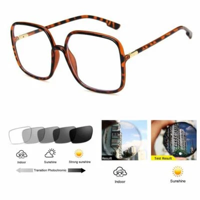 Women Oversize Transition Photochromic Reading Glass +1.0 +2.5 +2.25 +2.75 ~+6.0 - Image 1 of 4