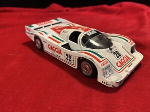 Tonka Polistil Porsche 956 vintage Lemans Race Car Gaggia 1:27 Made in Italy