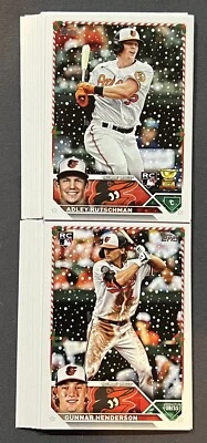 2023 Topps Holiday Baseball Trading Base Cards Veterans and Rookie RC You Pick! - Image 1 of 4