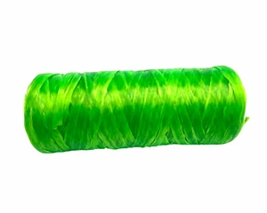 Kulay Neon Green Artificial Sinew Waxed Flat Polyester Thread, Bobbin Sinue,20yd - Picture 1 of 4