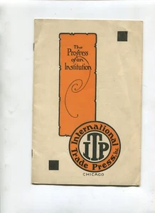 Century of Progress bookley INTERNATIONAL TRADE PRESS magazine printing illus - Bild 1 von 2