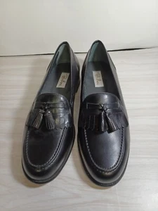 Pertini woman shoes studio Size 10.5M Mocassin Leather handcrafted - Picture 1 of 6
