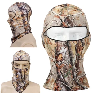 Balaclava Ski Mask Hunting Camo Face Mask Real Tree for Men & Women Hunting Gear - Picture 1 of 5