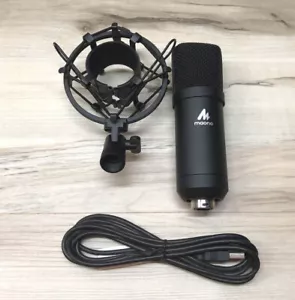 MAONO Microfono USB con Supporto e Cavo USB ~ Podcast / Gaming - Foto 1 di 3