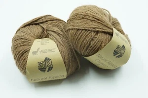2 x Natural Alpaka Classico LANA GROSSA (100g) 85% Babyalpaka / 15% Merino (11) - Bild 1 von 1