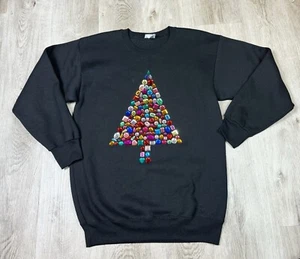 Vintage robuster Pullover von Lee schwerer Weihnachtsbaum Schmuck Rundhalsausschnitt XL - Bild 1 von 9
