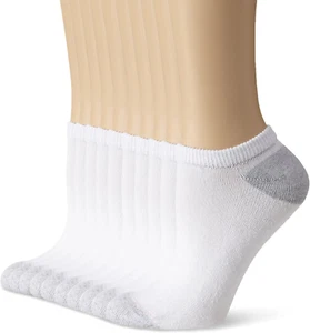 Hanes Women'S Value, No Show Soft Moisture-Wicking Socks, Available in 10 and 14 - Picture 1 of 12