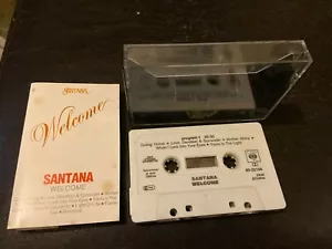 Welcome (Carlos) Santana cassette. CBS Records. Chicano, psychedelic, latin. - Foto 1 di 2