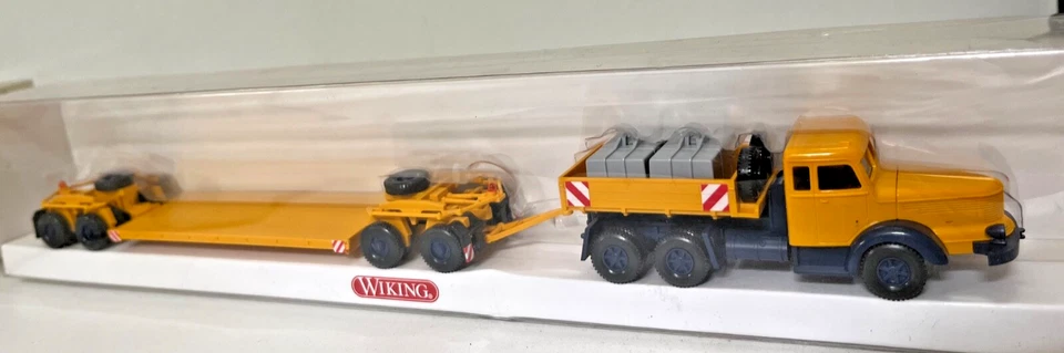 Wiking 1:87 8514048 Scheuerle-Tieflader Krupp Titan - TOP + OVP A1137 - Bild 1 von 1