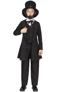 Uncle Abraham Lincoln Child Costume - Picture 1 of 2