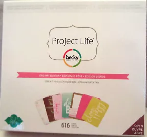 PROJECT LIFE -DREAMY EDITION by Becky Higgins to Complete entire 12x12 Scrapbook - Picture 1 of 9