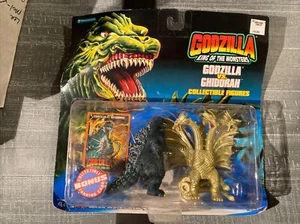 Figure vintage Godzilla vs King Ghidorah Trendmasters NUOVE IN SCATOLA - Foto 1 di 6