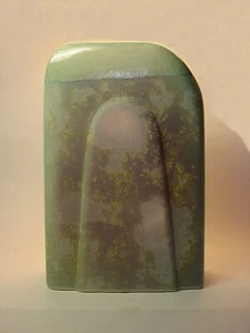 VINTAGE EVANS 'RAKU' POTTERY ART VASE. SIGNED & NUMBERED 386, MID 1900s - Picture 1 of 16