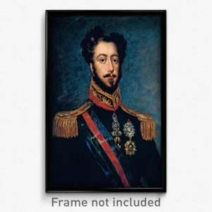Portrait Dom Pedro, Herzog von Bragança Druck Kunst - Bild 1 von 1