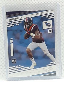 Caleb Farley 2021 Prestige Football - #247 RC - Tennessee Titans / Virginia Tech - Picture 1 of 2