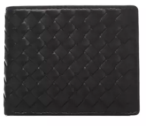 Geldbeutel Geldbörse Portemonnaie Querformat Herren Geldtasche echt Leder - Bild 1 von 9