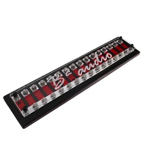 16 Spot Heavy Duty ANL Fuse Distribution Block w/ Acrylic B2 Audio Cover - Picture 1 of 5