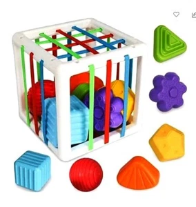 Aprilwolf Shape Sorter Sensory and Developmental Baby Toys - Picture 1 of 1
