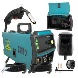 Saldatrice multifunzione inverter 450A Filo continuo NO GAS + elettrodo MIG-MMA - Foto 1 di 5