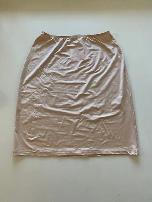 HANRO 女式 XS 码天然缎面豪华拉松紧腰半懒人 71064 — 第 1/4 张图片