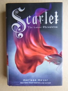 SCARLET Marissa Meyer 1st printing hardcover *Lunar Chronicles* - Imagen 1 de 8