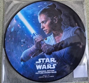 STAR WARS THE RISE OF SKYWALKER SOUNDTRACK DOUBLE PICTURE DISC LP 2020 FREEPOST - Picture 1 of 2