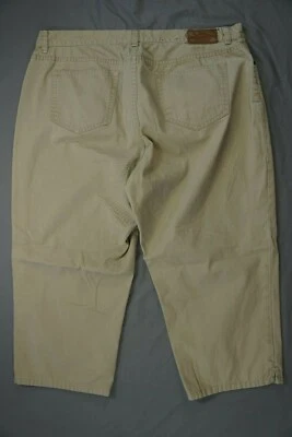 Ralph Lauren LRL Jean Style Crop Chino Pants. Beige, Women's Size 14W. GUC!! - Image 1 of 4
