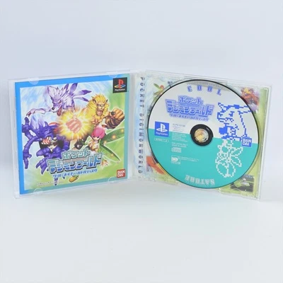 POCKET DIGIMON WORLD Cool & Nature Battle Disc PS1 Playstation For JP 2172 p1 - Image 1 of 4
