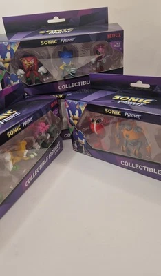Sonic Prime Figuren Set 3 Pack verschiedene Ausführungen Netflix - Bild 1 von 4