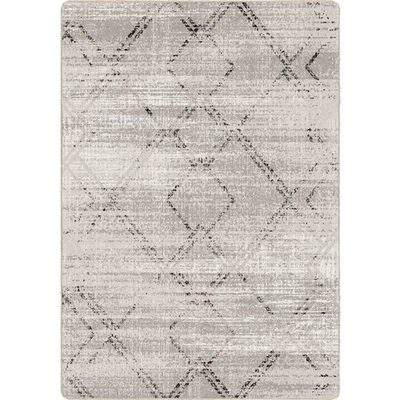 Alfombra gris resistente a deformaciones geométricas Milliken Residency MODERN DIAMOND Foto 1 de 4