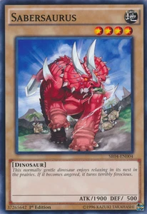 Sabersaurus [SR04-EN004] Common Near Mint Unlimited - Picture 1 of 1