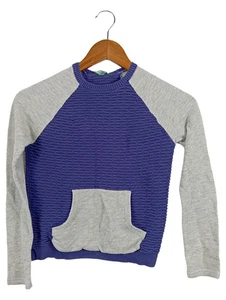 UNITED COLORS OF BENETTON Maglione Bambini Blu/Grigio Maglia - Foto 1 di 3