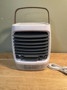 Portable Air Cooler Fan Mini Air Conditioner Personal USB Cooling Fan Desk Fan - Picture 1 of 8