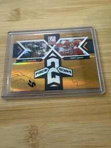 2005 Donruss Elite Face 2 Face /1000 Jake Plummer Trent Green #CB-19 - Picture 1 of 2