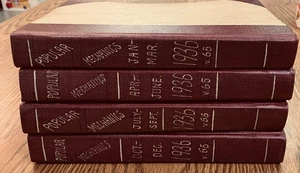 VTG Popular Mechanics Magazine, 1936 Jan-Dec 12 issues, Bound in 4 Volumes - Picture 1 of 2