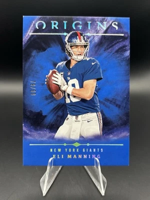 Eli Manning | 2024 Panini Origins #62 | New York Giants | Blue /99 - Color Match - Image 1 of 2