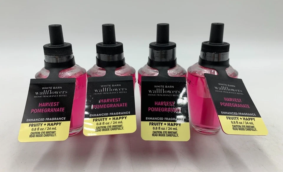 Bath & Body  Harvest Pomegranate Wallflowers Fragrance Refill Bulbs S/4 120A - Image 1 of 1