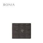Bonia Nero Neu-B Tile Embroidery Fold Women's Wallet With Pockets 866030-631-08