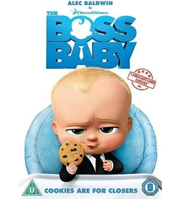 The Boss Baby Alec Baldwin 2017 DVD Top-quality Free UK shipping Fast Dispatch - Image 1 of 4