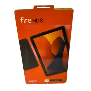 Amazon Fire HD8 Tablet 32GB 8" 12th Gen Wifi Black Latest 2024 Model NEW DK142 - Picture 1 of 7