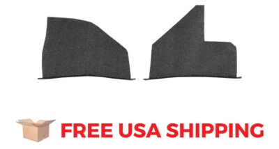 FITS 1955-1958 Chevrolet Truck Kick Panel Inserts without Cardboard Loop Carpet Foto 1 de 2