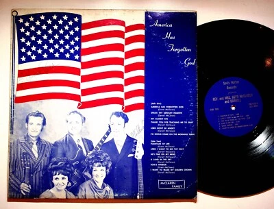The McCLaren Family America Has Forgotten God Gospel Christian Vinyl LP Record Foto 1 de 4